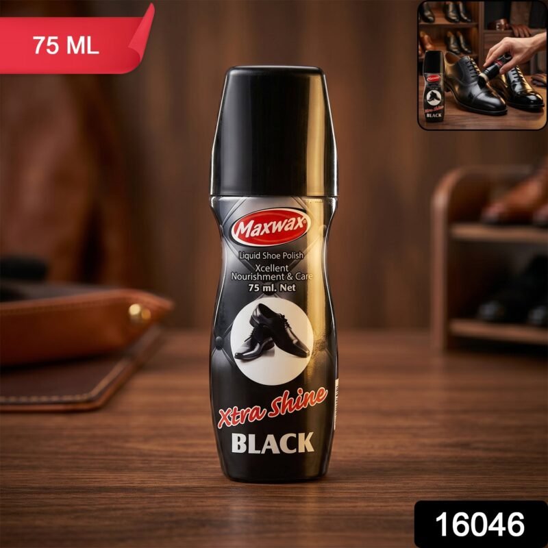 Liquid Shoe Polish � Easy Application & Instant Shine for Leather Shoes
