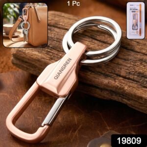 Heavy Duty Keychain Organizer – Durable Metal with Quick Release Hook