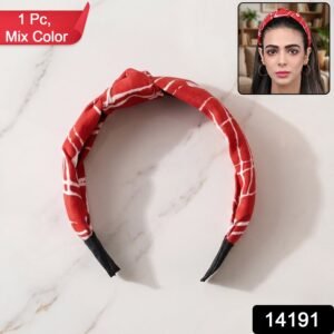 Printed Knot Hairband � Stylish & Comfortable for Women