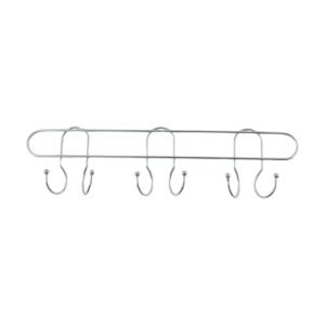 stainlesssteelLaddleHook06.jpg Wall Mounted Metal Hook Rack – Sleek & Heavy Duty Organizer