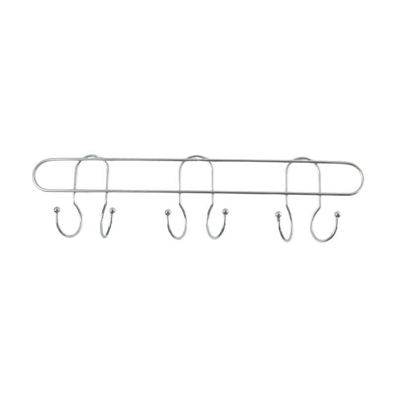 stainlesssteelLaddleHook06.jpg Wall Mounted Metal Hook Rack – Sleek & Heavy Duty Organizer