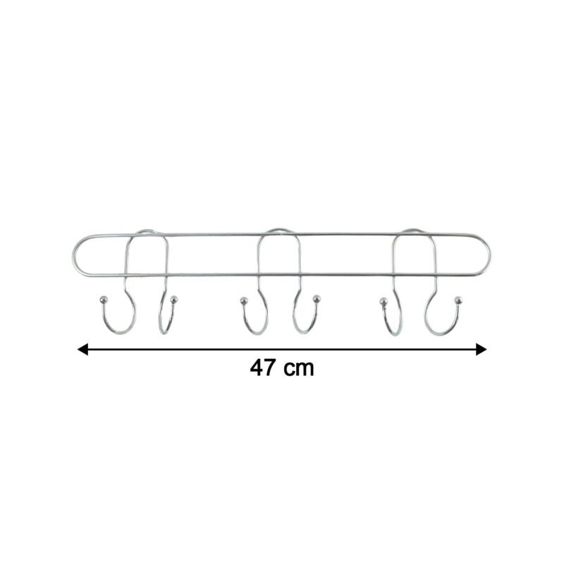 stainlesssteelLaddleHook07.jpg Wall Mounted Metal Hook Rack – Sleek & Heavy Duty Organizer