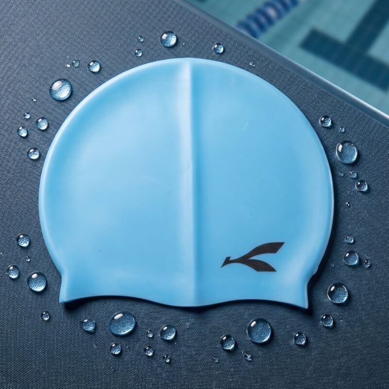 swimming-cap-4_51beecdf-e074-4b18-b7c4-0f2c65e07d99.jpg Waterproof Stretchable Silicone Swim Cap � Fits All Ages for Swim & Water Sports