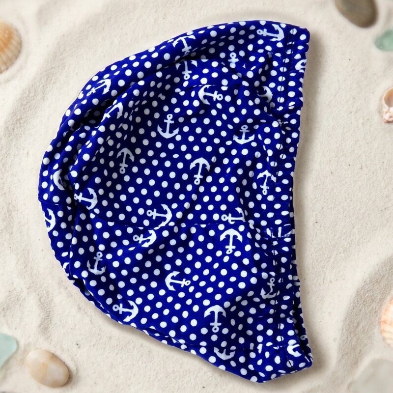 swimming-cap-5.jpg Stretchable Swimming Cap for Long Hair � Large, Comfortable Fit