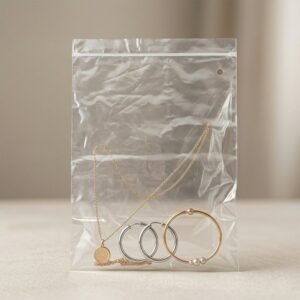 transparentZipLockPouches-03.jpg Plastic Zip Lock Bag – Reusable 33x23 cm for Secure Storage