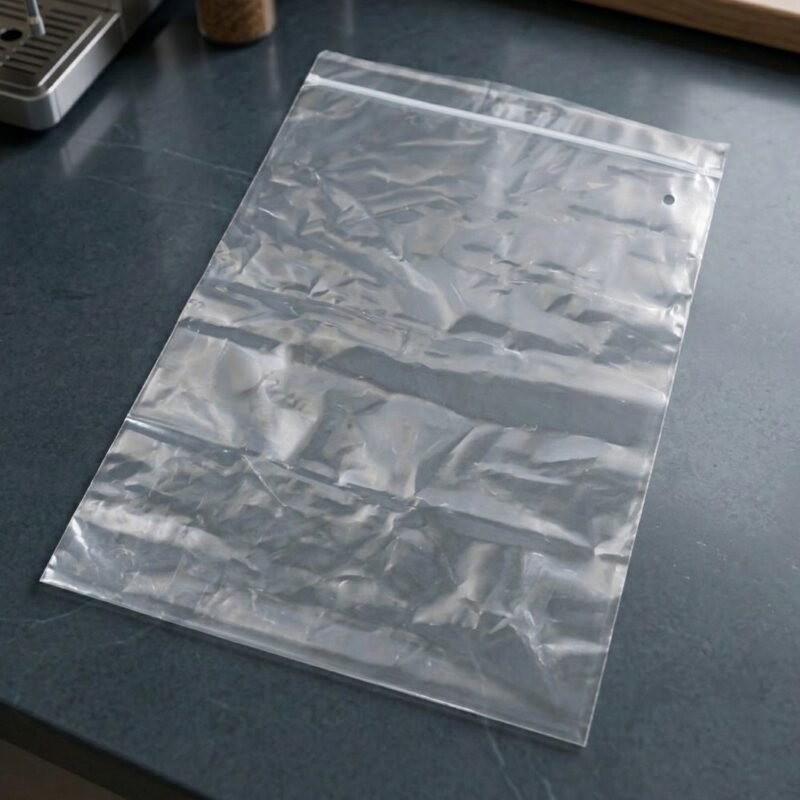 transparentZipLockPouches-06.jpg Plastic Zip Lock Bag – Reusable 33x23 cm for Secure Storage
