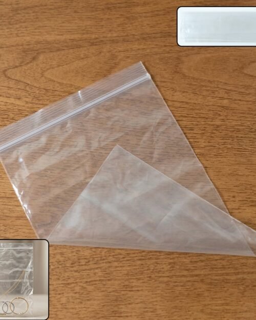 Plastic Zip Lock Bag – Reusable 33x23 cm for Secure Storage
