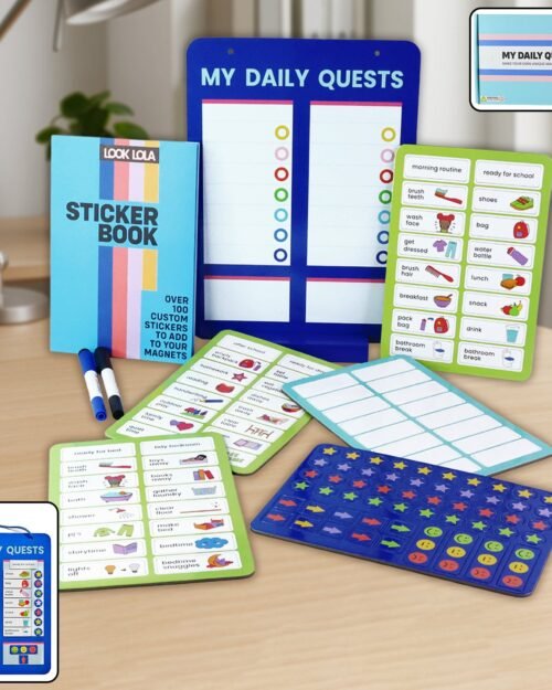 Magnetic Routine Board � Engaging Habit Tracker for Kids