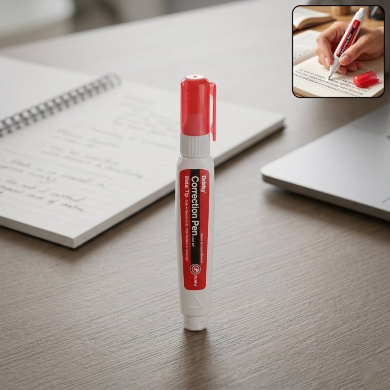 Correction Pen � Precise, Quick-Dry & Mess-Free for Clear Writing