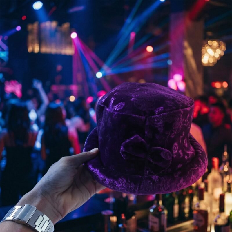 winterhat-05.jpg Velvet Floral Bucket Hat – Elegant Winter Accessory for Women