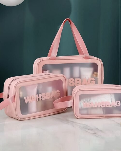01_6a197729-b7dc-43fe-a069-5977194b02f5.jpg Cosmetic Pouch Set – Waterproof Travel Makeup Bags (Set of 3) | BeautyBare