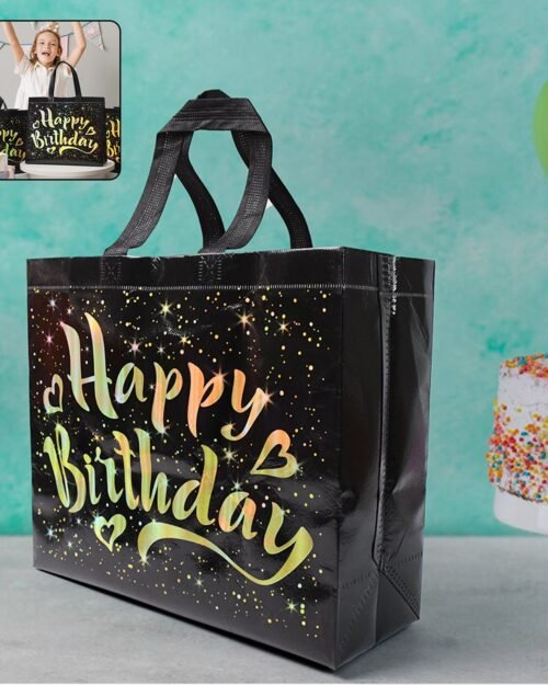 01_fd135f18-356e-43a9-9f97-94c426bb3e59.jpg Birthday Gift Bag with Gold Stars – Reusable Black Tote
