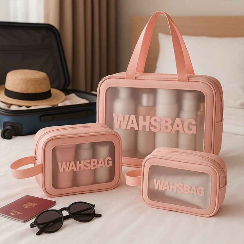 02_e54a0b95-6b20-4b1a-8a58-2c895365f94e.jpg Cosmetic Pouch Set – Waterproof Travel Makeup Bags (Set of 3) | BeautyBare