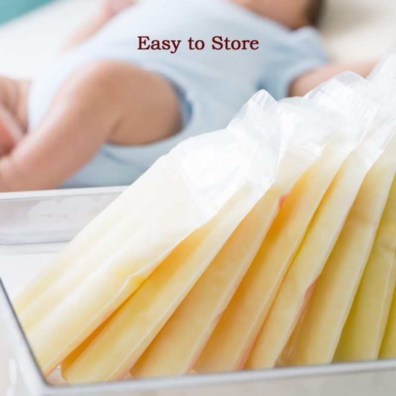 Breastmilk Storage Bags � Double Zipper Seal 60 Pcs | FERVENT