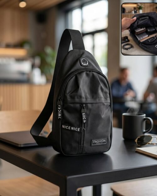13237_travel_shoulder_bag_01_main.jpg Waterproof USB Charging Sling Bag – Travel & Crossbody | FERVENT