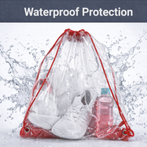 19388.png Clear Waterproof Stadium Bag – Gym & Travel Essentials | ClassiCarry