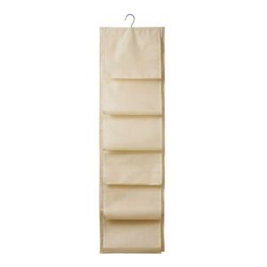 Hanging-shoe-organizer-06.jpg 12-Pocket Hanging Shoe Organizer – Space-Saving Durable Storage