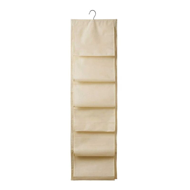 Hanging-shoe-organizer-06.jpg 12-Pocket Hanging Shoe Organizer – Space-Saving Durable Storage