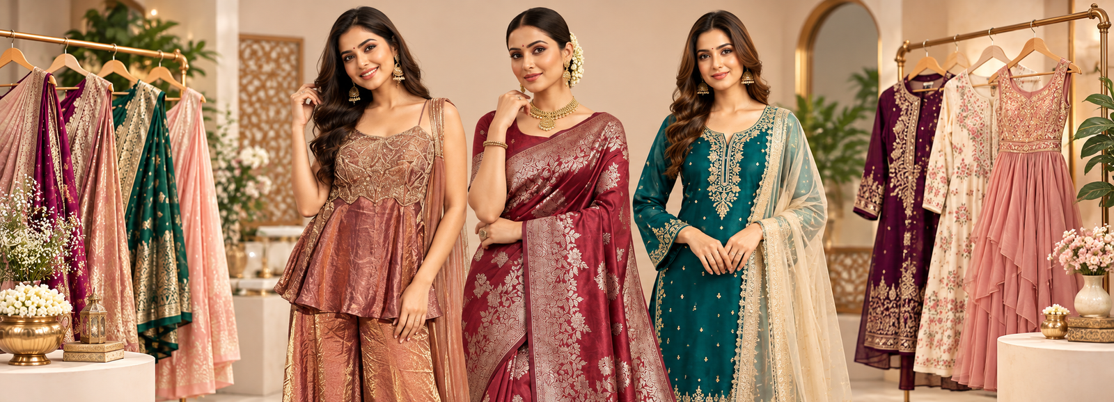 Sarees and Kurtis