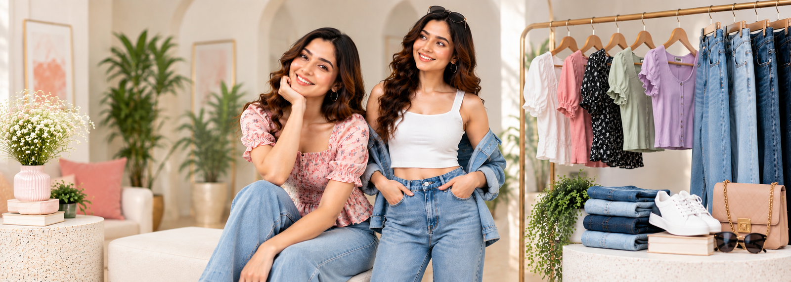 Tops and Jeans